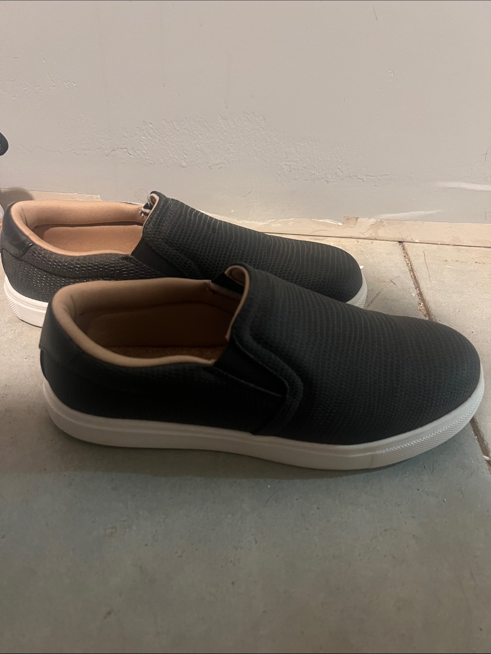 Women’s Black Slip On Shoes